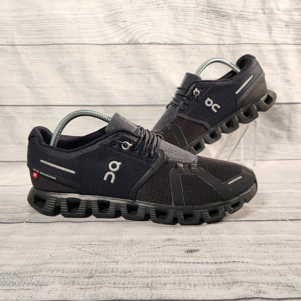 On Running Cloudswift Women's Size 11 Black Mesh CloudTec Athletic Sneakers